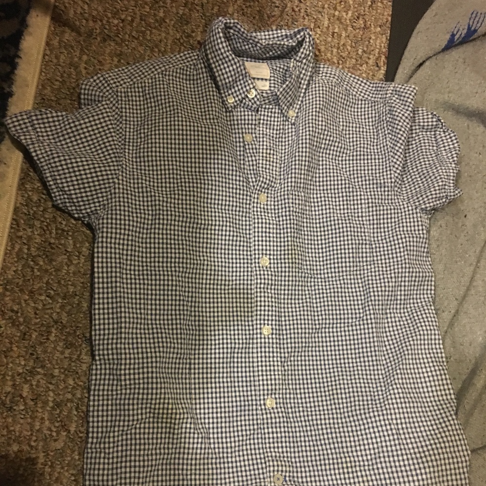 Mens button up short sleeves